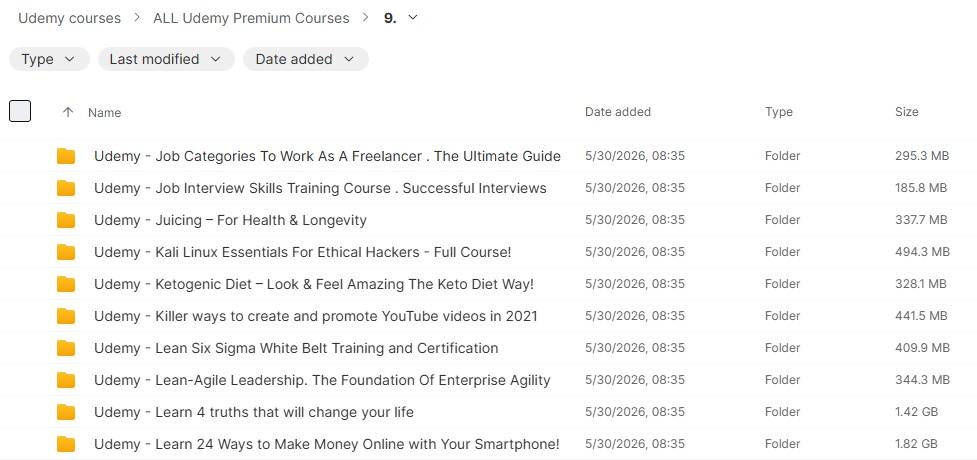 714 GB Premium Courses Collection 2